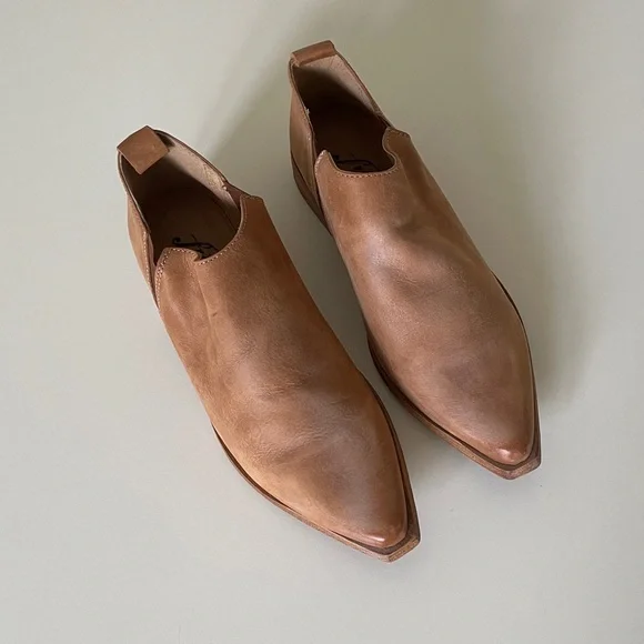 Free People Brixton Ankle Bootie Leather Upper Spain - Picture 1 of 16